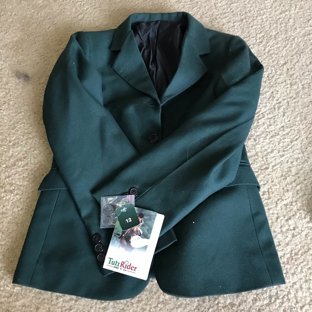 NWT Tuff Rider Show coat